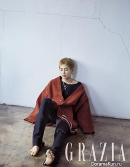 EXO (Xiumin) для Grazia January 2017