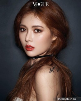 HyunA для Vogue September 2017