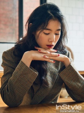 Jung Eun Chae для InStyle September 2017