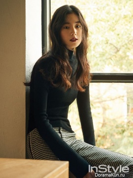 Jung Eun Chae для InStyle September 2017