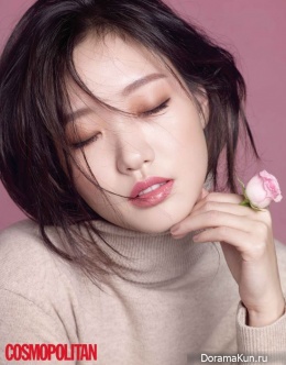 Kim Go Eun для Cosmopolitan December 2016