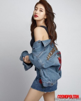 Suzy (Miss A) для Cosmopolitan October 2017
