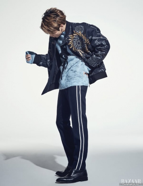 SHINee (Jonghyun) для Harper's Bazaar December 2016