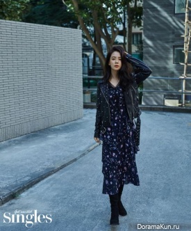 Song Ji Hyo для Singles January 2017