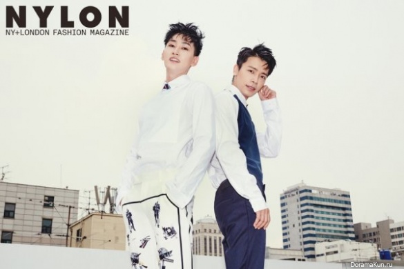 Super Junior (Donghae, Eunhyuk) для Nylon August 2017