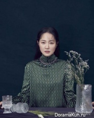 Uhm Ji Won для Marie Claire August 2017