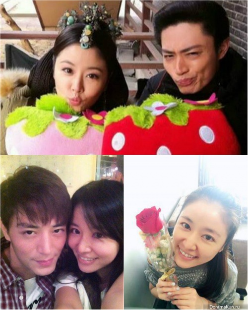 Wallace Huo and Ruby Lin