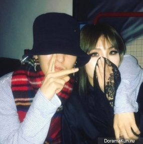 G-Dragon and CL