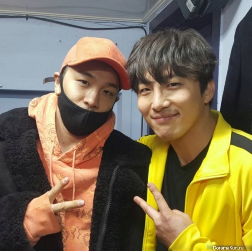 Taeyang and Dong Hyun Bae