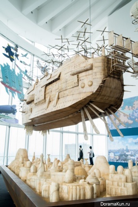 exhibition works of Hayao Miyazaki
