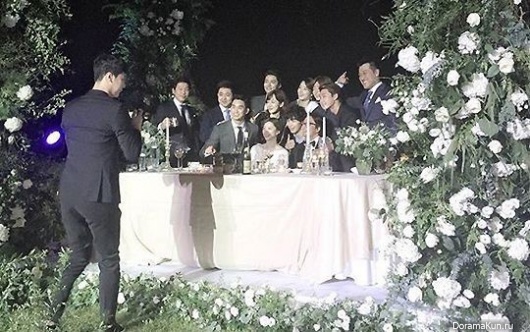 Bae Yong Joon‘s wedding with Park Soo Jin