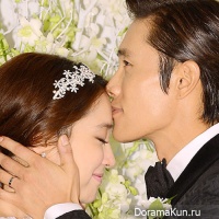 Lee Byung Hun and Lee Min Jung
