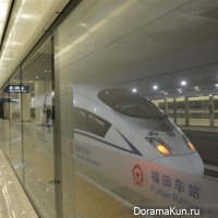 the high-speed train