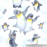 Day learning dance penguins