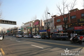 Seoul. Street Itaewon