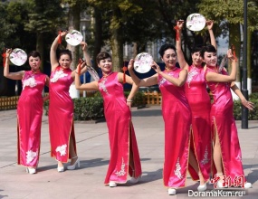 Colorful show in Chongqing