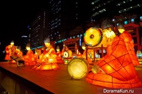 Festival paper lanterns in Seoul