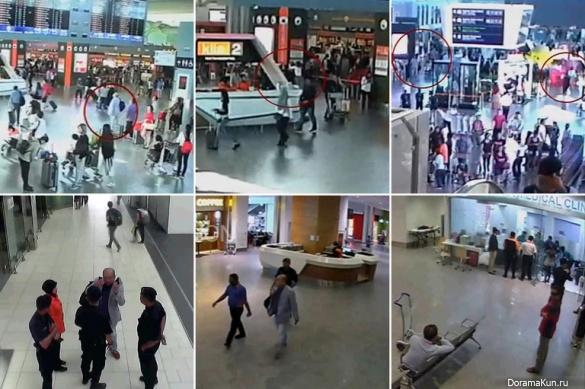 Kim Jong-nam/Kuala Lumpur International Airport on Feb. 13