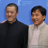 Jackie Chan and Sheng Ding