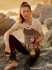 Liu Wen для Elle China 2016
