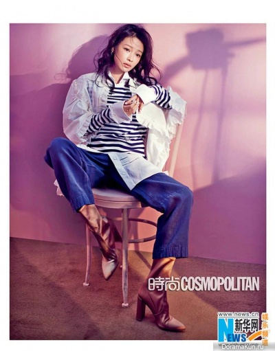 Sun Yi для Cosmopolitan June 2017