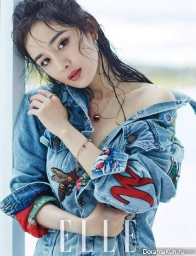 Yang Mi для Elle July 2017