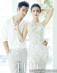 Yuan Hong, Zhang Xin Yi для Elle May 2016