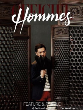 Hu Ge для L'Officiel Hommes May 2016