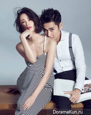 Yuan Hong, Zhang Xin Yi для Elle Extra 2 May 2016