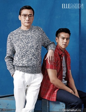 Eddie Peng, Tony Leung для Elle June 2016