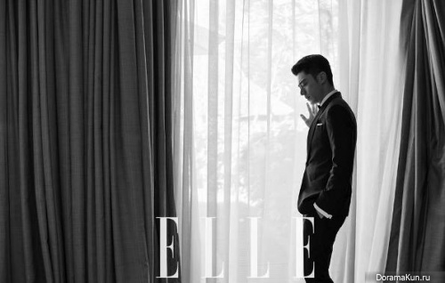 Wallace Huo для Elle August 2016
