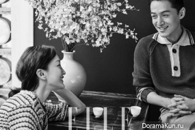 Hu Ge, Zhou Xun для Elle January 2017