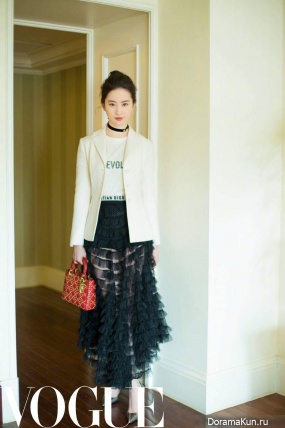 Liu Yifei для Vogue March 2017