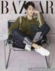 Song Joong Ki для Harper’s Bazaar April 2017