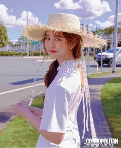 Kim So Hyun для Cosmopolitan July 2018