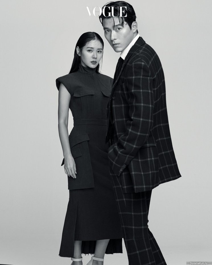 Hyun Bin, Son Ye Jin для Vogue June 2019.