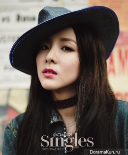 2NE1 (Dara) для Singles March 2015