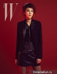 Dara (2NE1), Thunder (Park Sang Hyun) для W Korea May 2015