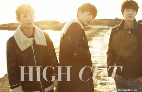 5urprise (Seo Kang Joon, Gong Myung, Yoo Il) для High Cut Vol.137