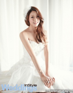 Hyejeong, Seolhyun (AOA) для InStyle Weddings January 2015