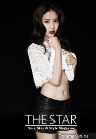 AOA (Chanmi, Hyejeong) для The Star June 2015