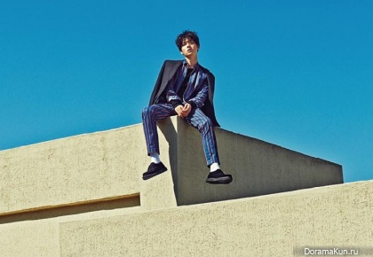 Ahn Jae Hyun для Harper's Bazaar November 2014 Extra