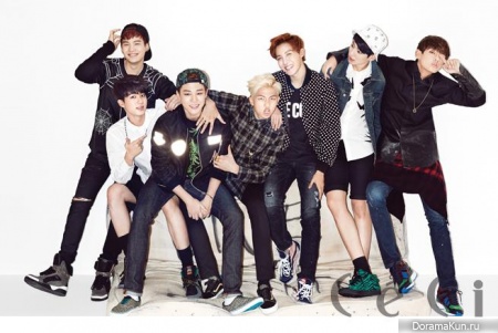 Bangtan Boys (BTS) для CeCi Magazine October 2014