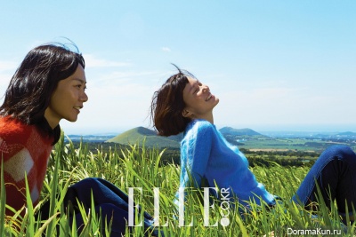 Bae Doo Na, Song Kyung Ah для Elle December 2015