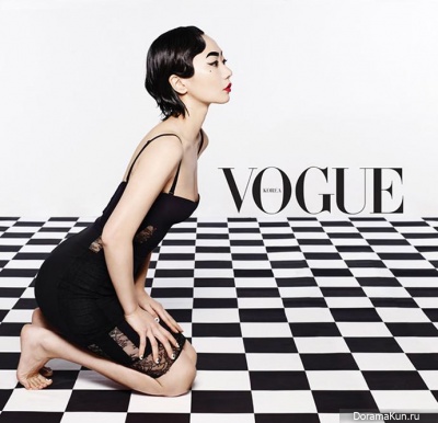 Bae Doo Na для Vogue Korea February 2015