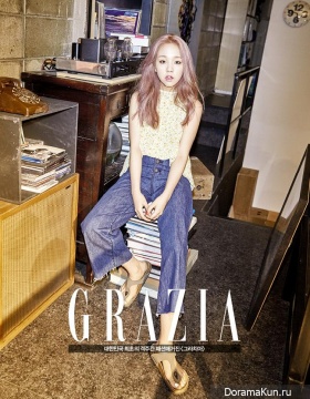 Baek Ah Yeon для Grazia July 2015
