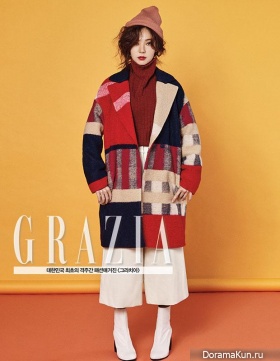 Baek Jin Hee для Grazia November 2015