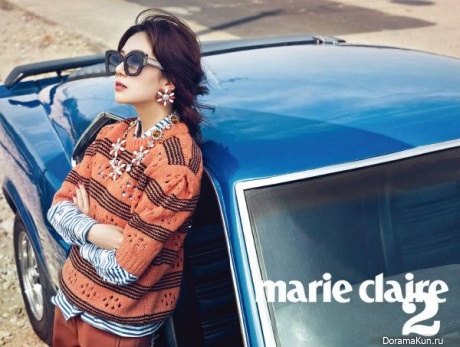 Baek Jin Hee для Marie Claire October 2015