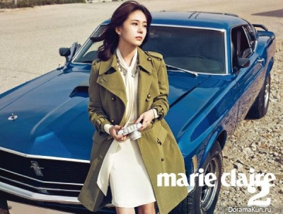 Baek Jin Hee для Marie Claire October 2015
