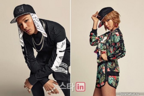 Big Bang (Taeyang), AOA (Choa) для NBA S/S 2015 Extra